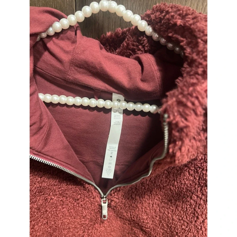 Lululemon‎ Sherpa heavy pullover women's 12
